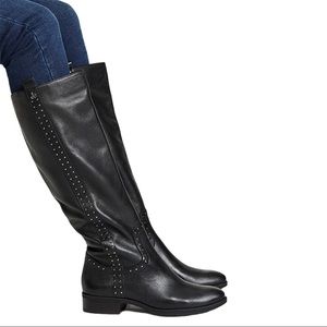 Sam Edelman | Prina Riding Boot Black Leather 8.5